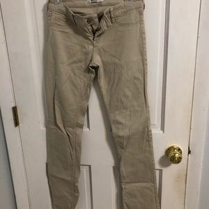 hollister bootcut khakis